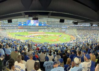 Blue Jays no ganan en segundo partido ante los Dogers